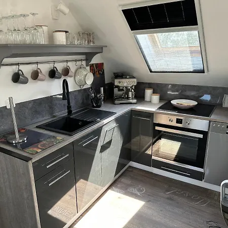 דירה Dachgeschosswohnung Im Huus An't Koornfeld Osteel