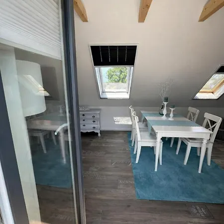 アパート Dachgeschosswohnung Im Huus An't Koornfeld Osteel