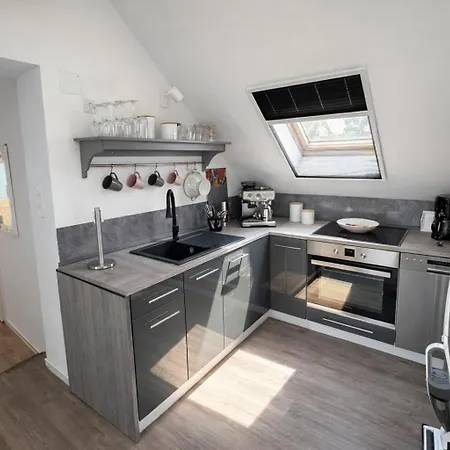 Appartement Dachgeschosswohnung Im Huus An't Koornfeld *